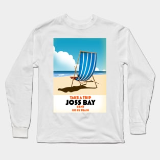 Joss Bay Kent vintage travel poster Long Sleeve T-Shirt